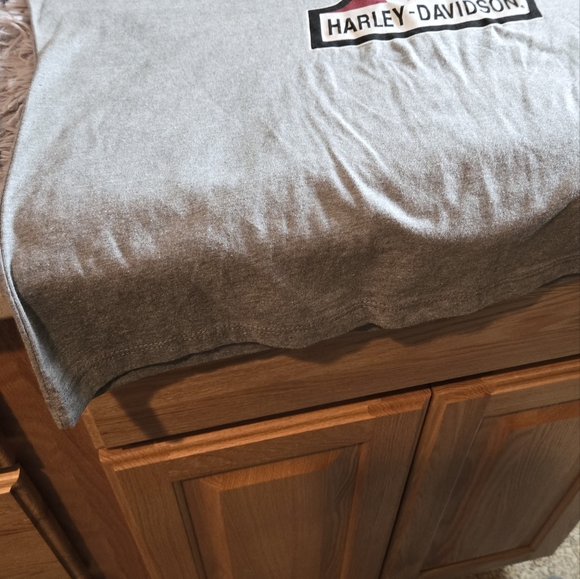 Harley-Davidson Gray Graphic Retro Tee Size XL - Picture 6 of 12